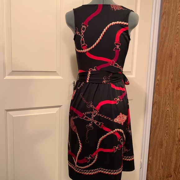 I.N.C Rope & Chain Patterned Dress - Picture 3 of 5